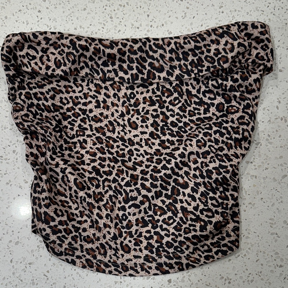 SHEIN Animal Print Skirt